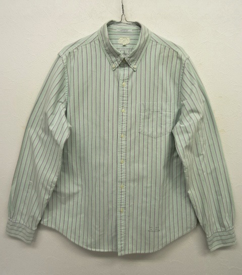 画像: RUGBY ヴィンテージ加工 オックスフォード BDシャツ ストライプ柄 (USED) 「L/S Shirt」 入荷しました。