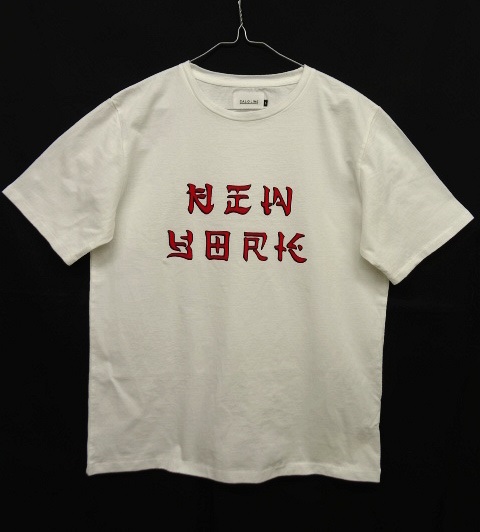 画像: CAL O LINE "NEW YORK" Tシャツ WHITE 日本製 (NEW) 「T-Shirt」 入荷しました。