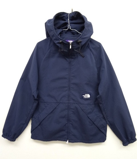 画像: THE NORTH FACE PURPLE LABEL シアサッカー マウンテンパーカー NAVY (USED) 「Jacket」 入荷しました。