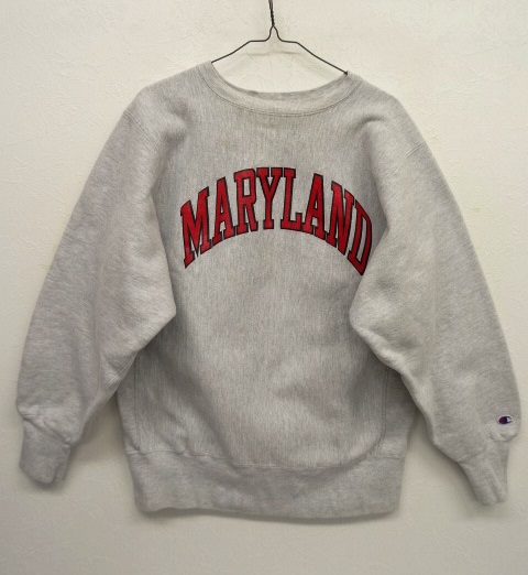 画像: 90'S CHAMPION 刺繍タグ リバースウィーブ グレー USA製 (VINTAGE) 「Sweat Shirt」 入荷しました。