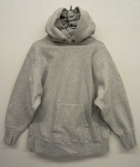画像: 80'S CHAMPION x LANDS END リバースウィーブ 目無し パーカー グレー USA製 (VINTAGE) 「Parka」 入荷しました。