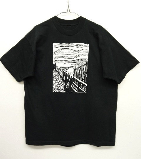 画像: 90'S EDVARD MUNCH "THE SCREEM（ムンクの叫び）" FOTOFOLIO製 Tシャツ (VINTAGE) 「T-Shirt」 入荷しました。