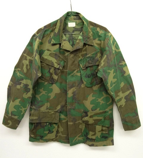 画像: 70'S アメリカ軍 USMC "JUNGLE FATIGUE 4th" リップストップ ジャケット ERDL CAMO (VINTAGE) 「Jacket」 入荷しました。