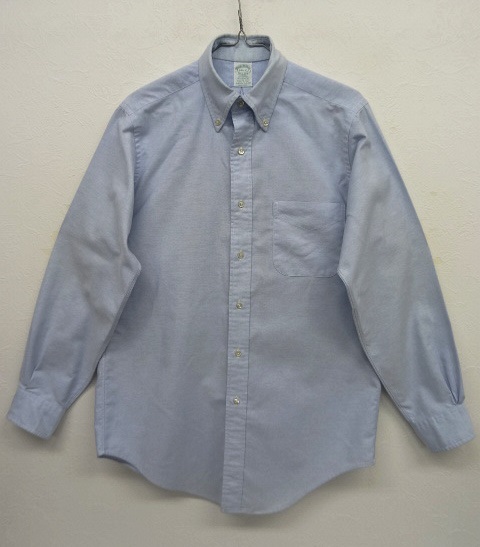 画像: 90'S BROOKS BROTHERS オックスフォード BDシャツ ブルー USA製 (VINTAGE) 「L/S Shirt」 入荷しました。
