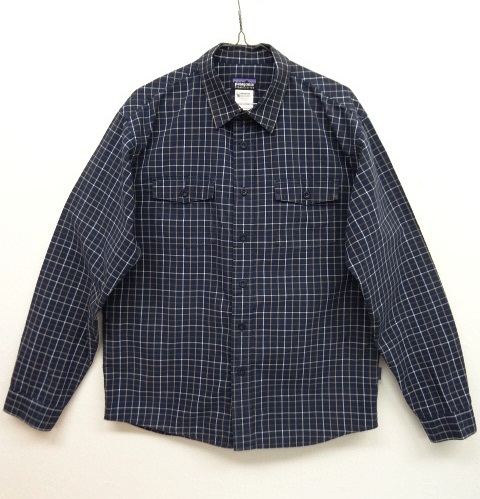 画像: PATAGONIA オーガニックコットン 長袖シャツ チェック柄 (USED) 「L/S Shirt」 入荷しました。