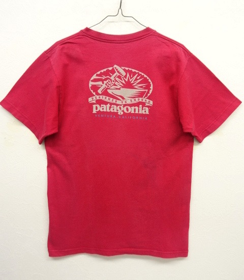 画像: PATAGONIA 白タグ バックプリント ロゴ 半袖Tシャツ USA製 (USED) 「T-Shirt」 入荷しました。