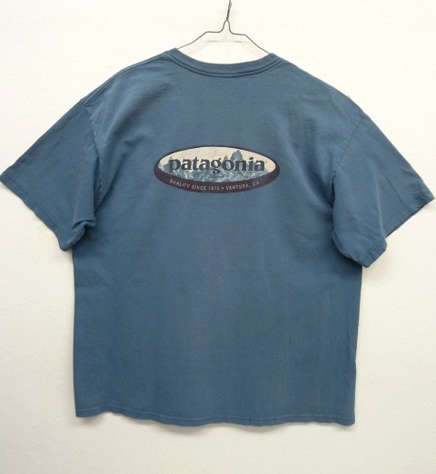 画像: PATAGONIA 白タグ バックプリント ロゴ 半袖Tシャツ USA製 (USED) 「T-Shirt」 入荷しました。