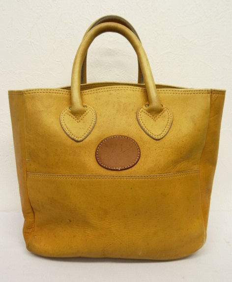 画像: 80'S UNKNOWN オールレザー トートバッグ (VINTAGE) 「Bag」 入荷しました。