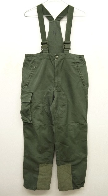 画像: 90'S フランス軍 オーバーオール オリーブ (VINTAGE) 「Bottoms」 入荷しました。