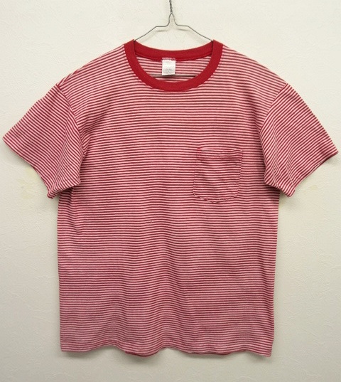 画像: 90'S TOWNCRAFT ポケット付き Tシャツ ボーダー USA製 (VINTAGE) 「T-Shirt」 入荷しました。