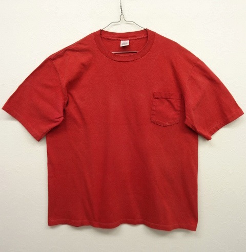 画像: 90'S TOWNCRAFT ポケット付き Tシャツ レッド USA製 (VINTAGE) 「T-Shirt」 入荷しました。