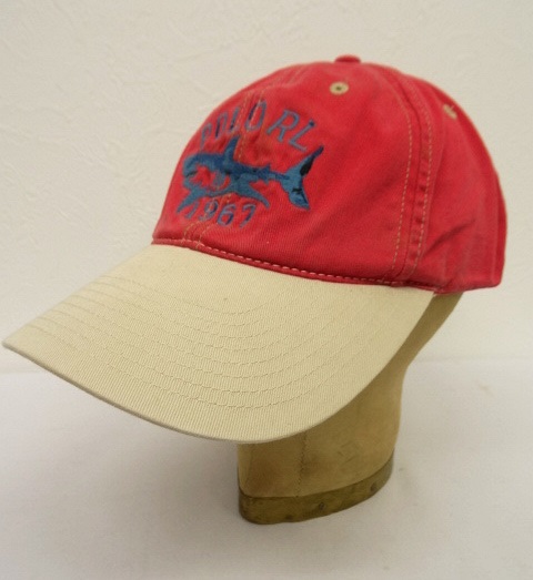 画像: 90'S RALPH LAUREN シャークロゴ ベースボールキャップ (VINTAGE) 「Cap」 入荷しました。