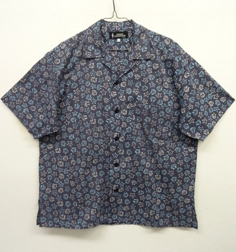 画像: 90'S NIGEL CABOURN オールドタグ 総柄 半袖 オープンカラーシャツ (VINTAGE) 「S/S Shirt」 入荷しました。