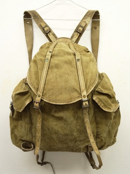 画像: 50'S HUGHES-CONSOLIDATED ヘビーキャンバス バックパック USA製 (VINTAGE) 「Bag」 入荷しました。