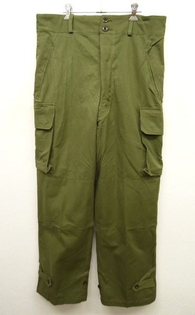 画像: 560'S フランス軍 M47 フィールドパンツ 後期型 ヘリンボーンツイル (DEADSTOCK) 「Bottoms」 入荷しました。