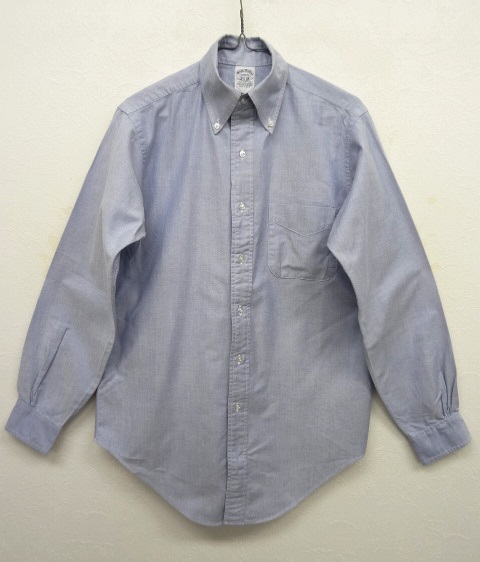 画像: 90'S BROOKS BROTHERS オックスフォード BDシャツ ブルー USA製 (VINTAGE) 「L/S Shirt」 入荷しました。