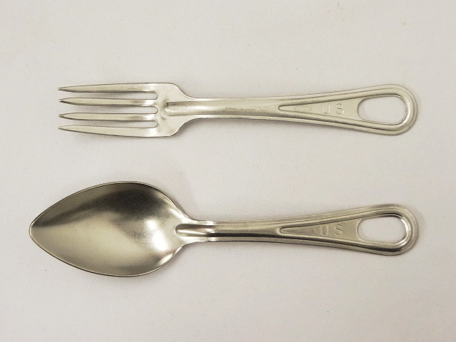 画像: 60'S アメリカ軍 US ARMY スプーン＆フォークセット SKOCO製 (DEADSTOCK) 「Antique Goods」 入荷しました。