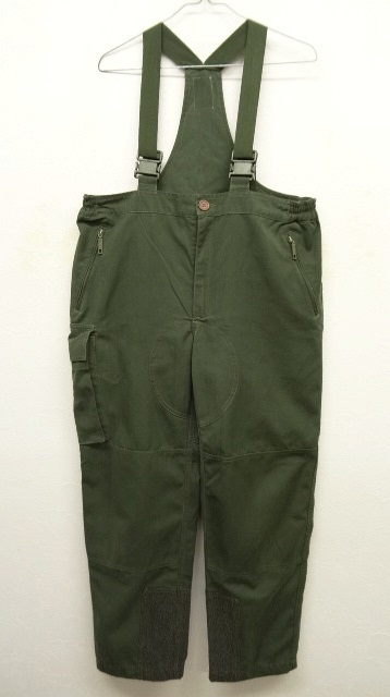 画像: 90'S フランス軍 オーバーオール オリーブ (VINTAGE) 「Bottoms」 入荷しました。