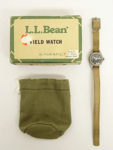画像: LL Bean x HAMILTON ミリタリーウォッチ ケース付き フルセット (VINTAGE) 「Accessorie」 入荷しました。