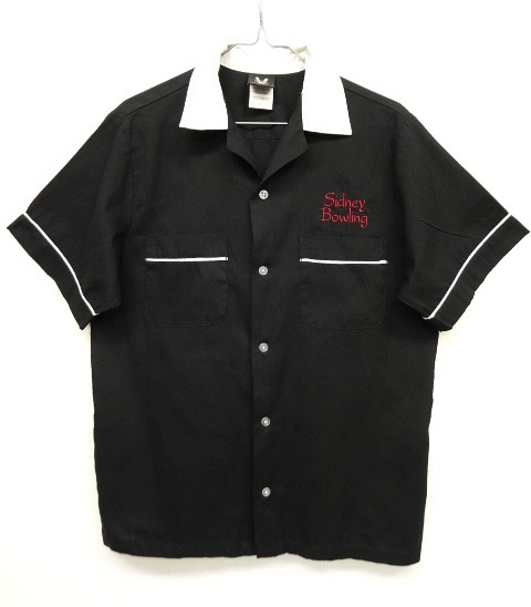 画像: HILTON 左胸刺繍入り 半袖 ボーリングシャツ (USED) 「S/S Shirt」 入荷しました。