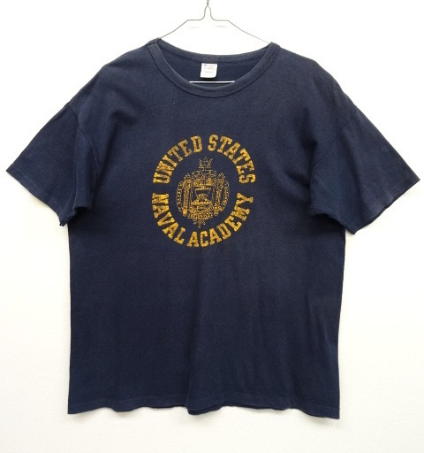 画像: 80'S CHAMPION トリコタグ US NAVAL ACADEMY Tシャツ USA製 (VINTAGE) 「T-Shirt」 入荷しました。
