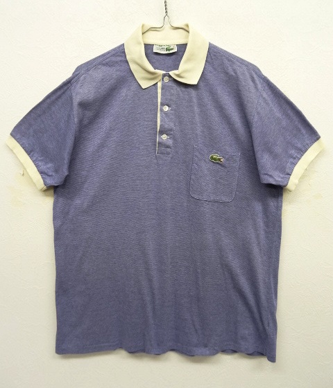 画像: 70'S CHEMISE LACOSTE ポケット付き ポロシャツ フランス製 (VINTAGE) 「S/S Polo」 入荷しました。