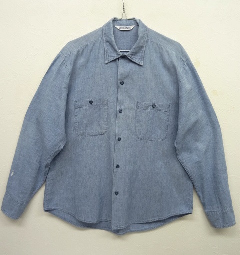 画像: 60'S DUBBLE WARE 耳付き シャンブレーシャツ (VINTAGE) 「L/S Shirt」 入荷しました。