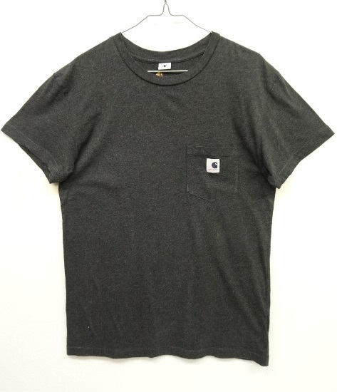 画像: ADAM KIMMEL x CARHARTT ポケット付き Tシャツ CHARCOAL (USED) 「T-Shirt」 入荷しました。