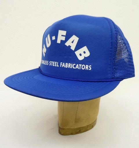 画像: 80'S NU-FAB メッシュキャップ ブルー (DEADSTOCK) 「Cap」 入荷しました。