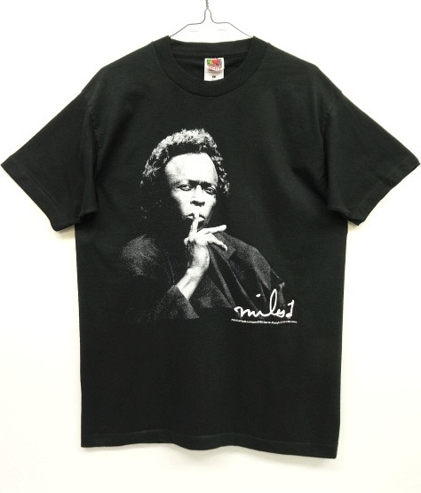 画像: 90'S MILES DAVIS Tシャツ BLACK USA製 (VINTAGE) 「T-Shirt」 入荷しました。