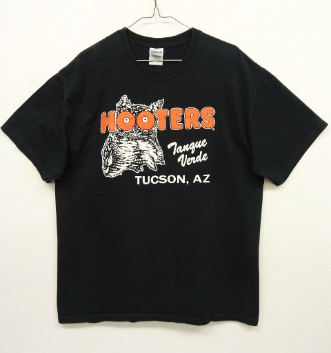 画像: HOOTERS 両面プリント Tシャツ BLACK (VINTAGE) 「T-Shirt」 入荷しました。