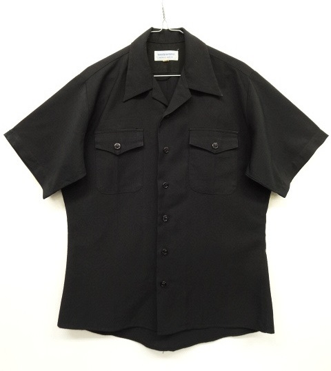 画像: HANOVER UNIFORM CO イカリボタン オフィサーシャツ USA製 (VINTAGE) 「S/S Shirt」 入荷しました。