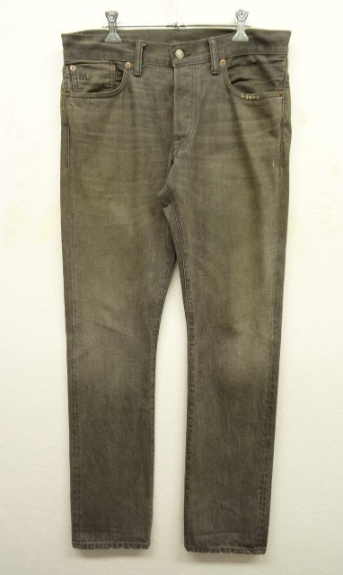 画像: RRL "SLIM FIT" 赤耳付き 日本製デニム ダークグレー USA製 (USED) 「Bottoms」 入荷しました。