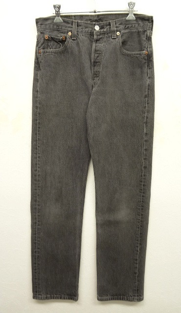 画像: 90'S LEVIS 501 デニム BLACK USA製 W30L32 (VINTAGE) 「Bottoms」 入荷しました。