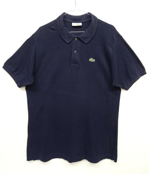 画像: 80'S CHEMISE LACOSTE L1212 ポロシャツ ネイビー フランス製 (VINTAGE) 「S/S Polo」 入荷しました。