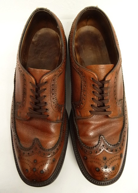 画像: 70'S HANOVER ウイングチップ レザーシューズ US9.5D (VINTAGE) 「Shoes」 入荷しました。