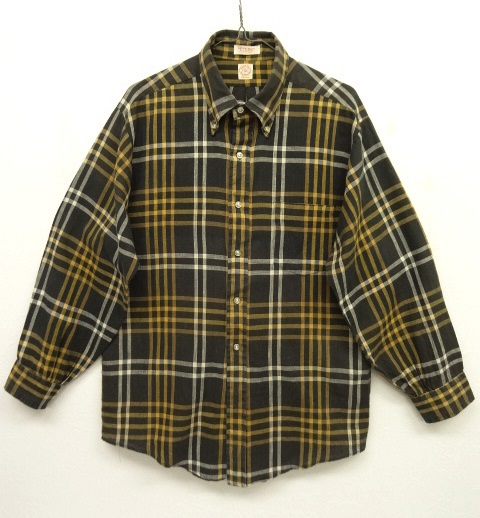 画像: 60'S DONEGAL 6ボタン ボタンダウンシャツ チェック柄 USA製 (VINTAGE) 「L/S Shirt」 入荷しました。