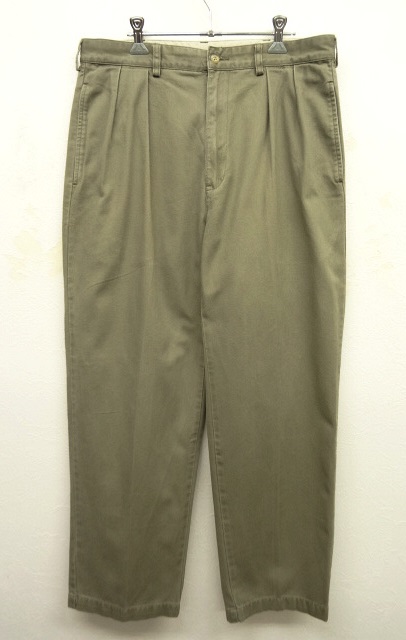 画像: 90'S RALPH LAUREN ツープリーツ チノパンツ KHAKI (VINTAGE) 「Bottoms」 入荷しました。