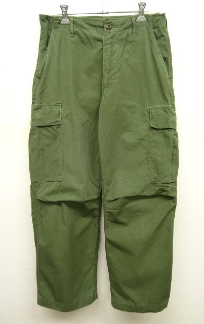画像: 60'S アメリカ軍 US ARMY "JUNGLE FATIGUE 4th" カーゴパンツ S-R (VINTAGE) 「Bottoms」 入荷しました。