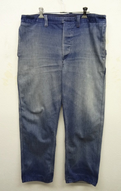 画像: ユーロワーク デニム ワークパンツ INDIGO (VINTAGE) 「Bottoms」 入荷しました。