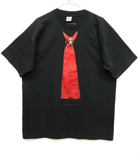 画像: 90'S WILLIAM WEGMAN "DEVIL DOG" FOTOFOLIO製 Tシャツ (VINTAGE) 「T-Shirt」 入荷しました。