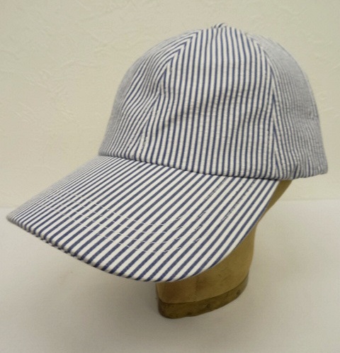 画像: 日本未発売 BROOKS BROTHERS シアサッカー ロゴ刺繍 キャップ (NEW) 「Cap」 入荷しました