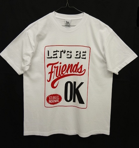 画像: LA発 VIRGIL NORMAL 半袖 Tシャツ ホワイト USA製 (NEW) 「T-Shirt」 入荷しました。