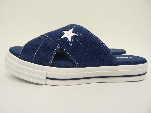 画像: CONVERSE "ONE STAR SANDAL" スウェード サンダル ネイビー (NEW) 「Shoes」 入荷しました。