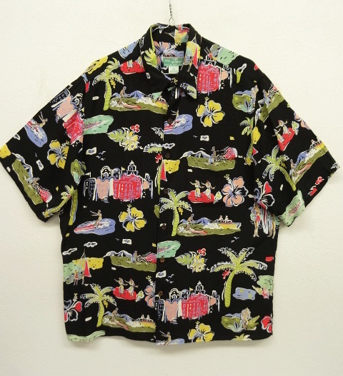 画像: 80'S REYN SPOONER ダイヤモンドヘッドタグ レーヨン アロハシャツ ハワイ製 (VINTAGE) 「S/S Shirt」 入荷しました。