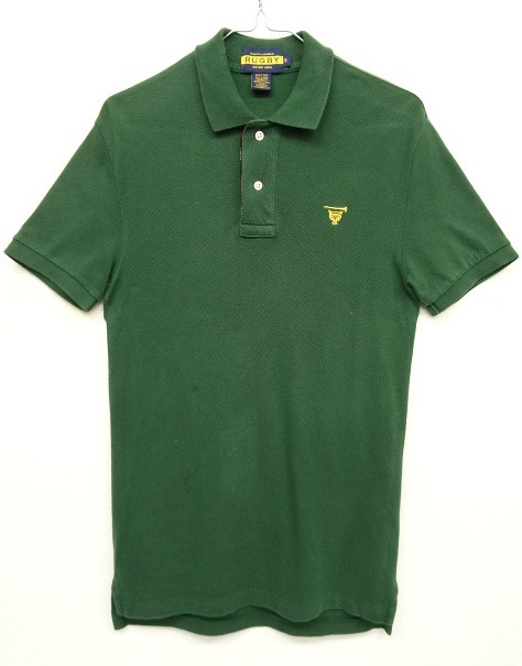画像: RUGBY キツネ刺繍 半袖 ポロシャツ グリーン (USED) 「S/S Polo」 入荷しました。