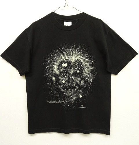 画像: 90'S ALBERT EINSTEIN 半袖 Tシャツ BLACK (VINTAGE) 「T-Shirt」 入荷しました。