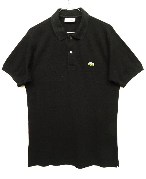 画像: 80'S CHEMISE LACOSTE L1212 ポロシャツ ブラック フランス製 (VINTAGE) 「S/S Polo」 入荷しました。