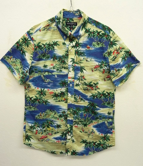 画像: 日本未発売 J.CREW コットン 半袖 アロハシャツ 総柄 (NEW) 「S/S Shirt」 入荷しました。