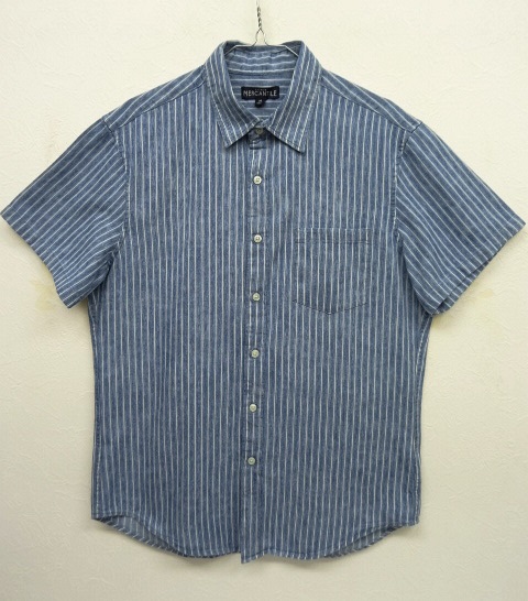 画像: 日本未発売 J.CREW コットン 半袖シャツ インディゴストライプ (NEW) 「S/S Shirt」 入荷しました。